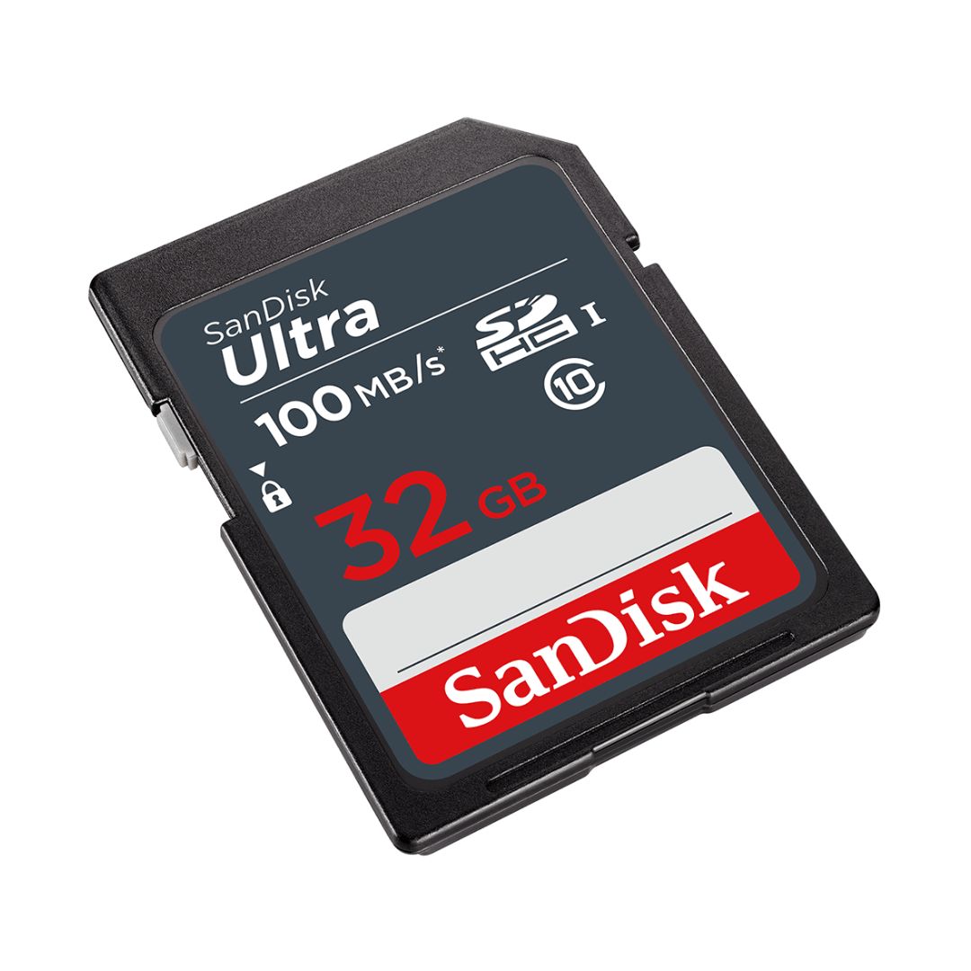 Sandisk Tarjeta SD 32GB - Ultra SDHC UHS-I (100MB/s-20MB/s)