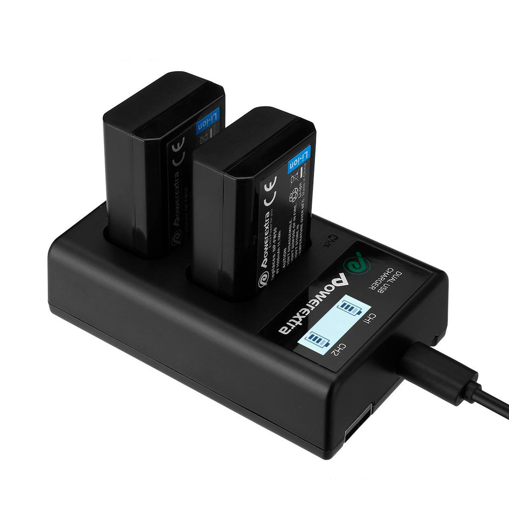 Cargador Doble Powerextra para Sony NP-FZ100