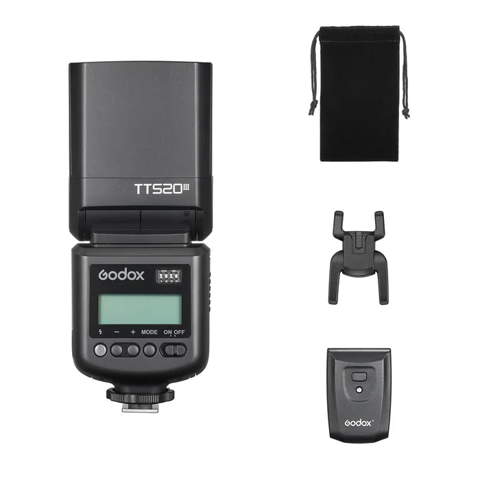 Godox TT520 III Flash de cámara con transmisor