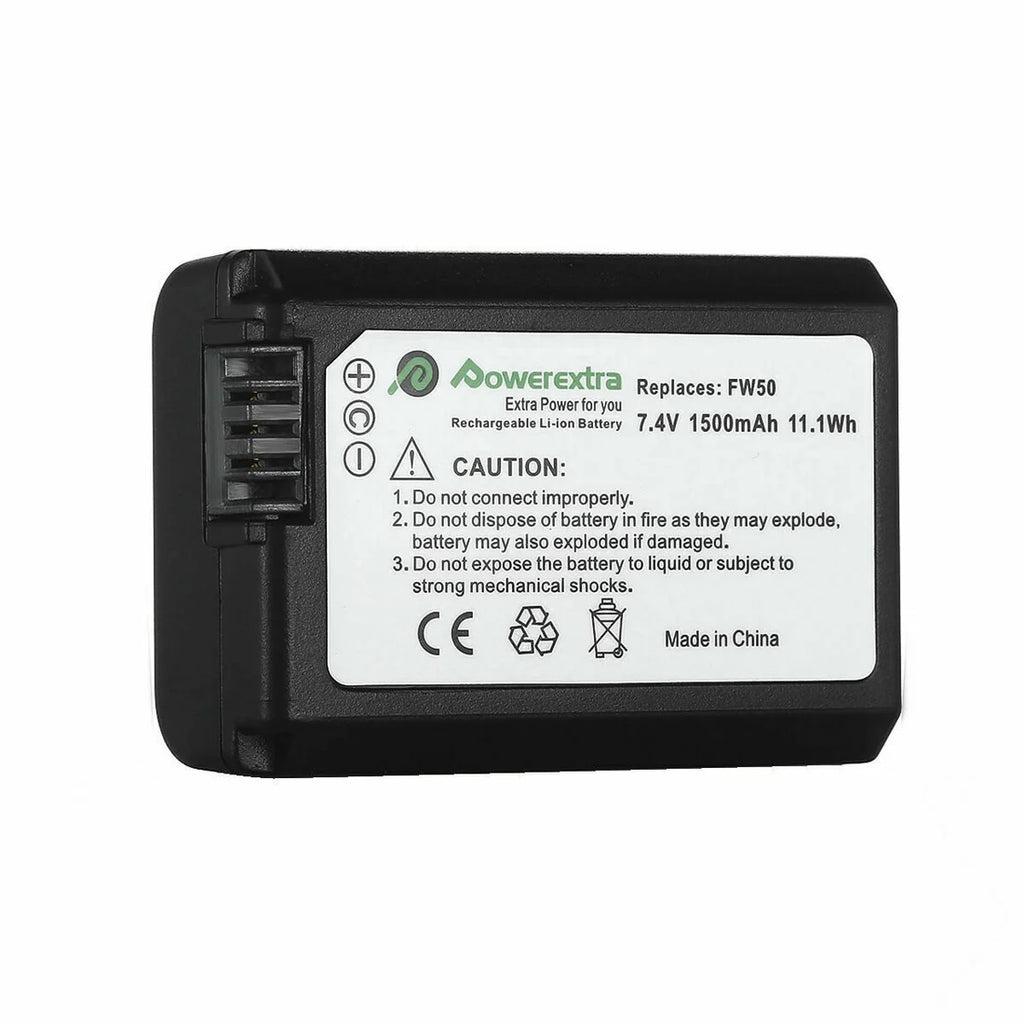 Batería Powerextra Sony NP-FW50