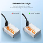 Indicador de carga de la batería LP-E17 K&F Concept