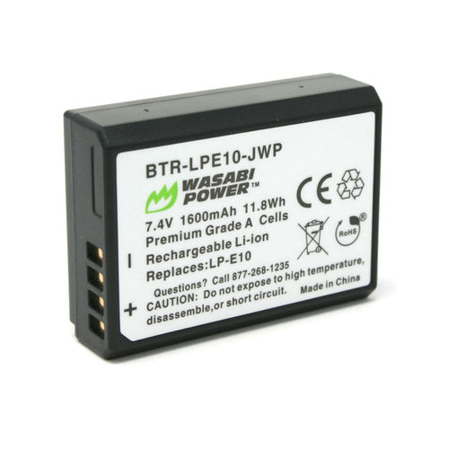 Batería LP-E10 Wasabi Power para Canon