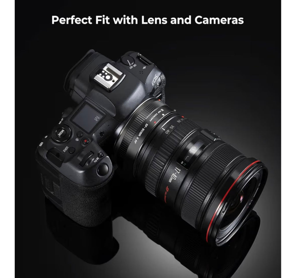 Adaptador K&F Concept para RF a Canon EF/EF-S