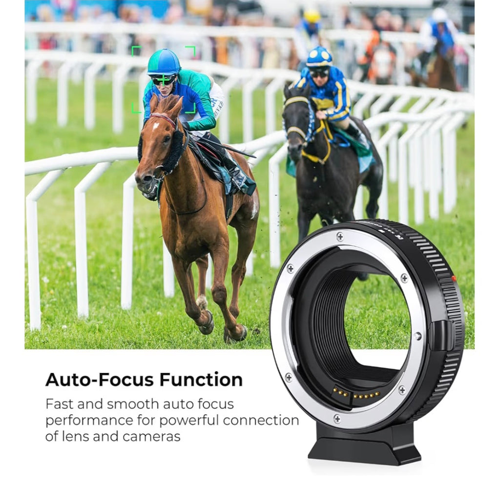 Adaptador K&F Concept para RF a Canon EF/EF-S