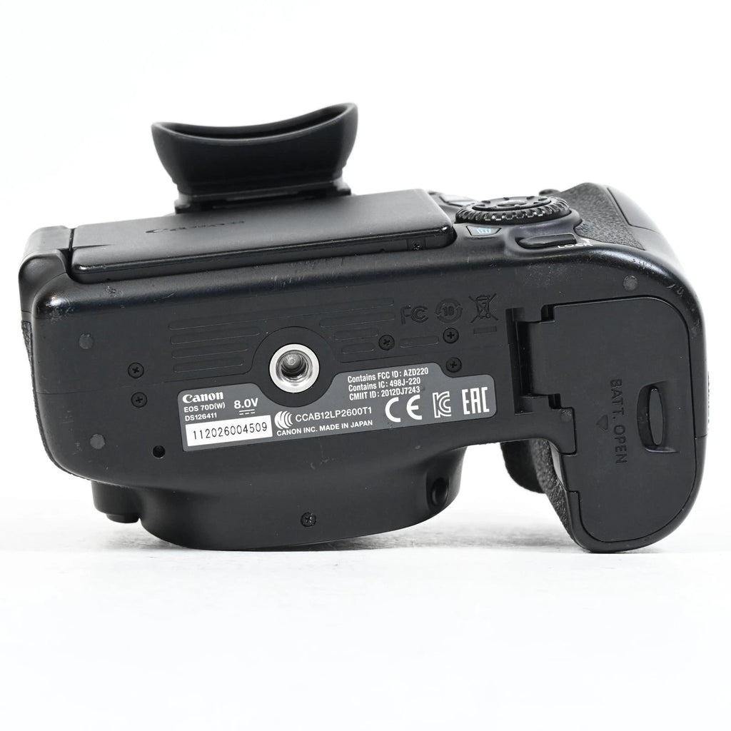 Canon EOS 70D 20.2MP DSLR Body