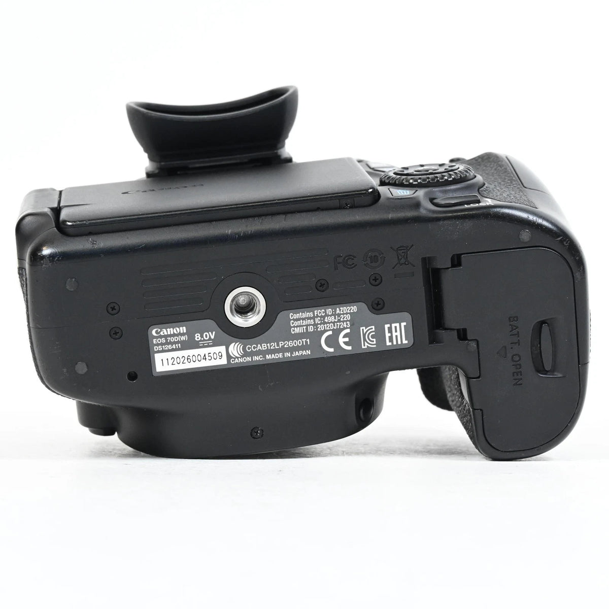 Canon EOS 70D 20.2MP DSLR Body